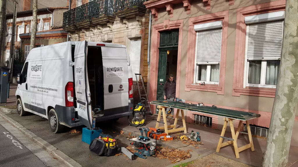 chantier artisans des portes
