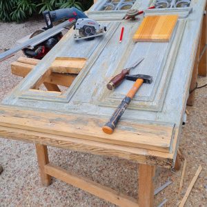 Démontage chatière