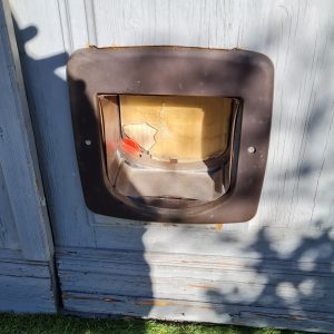 Chatière à supprimer